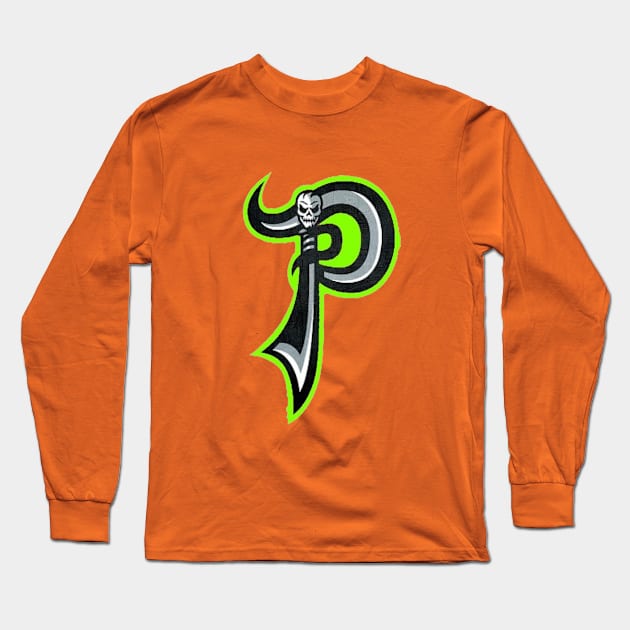 Puckaneers shoulder patch logo Long Sleeve T-Shirt by Puckaneers 